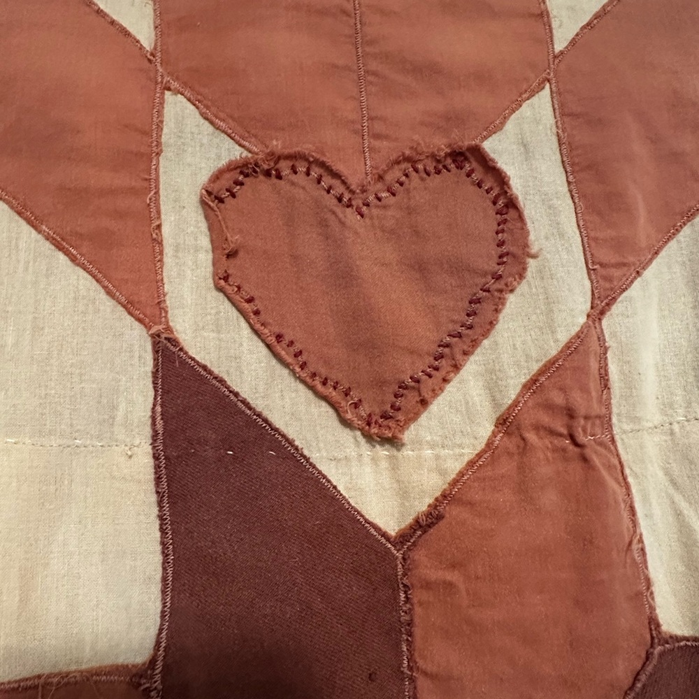 Magnolia Pearl O’Leary Quilt-work Reversible Patchwork Heart Duster - Picture 10 of 15